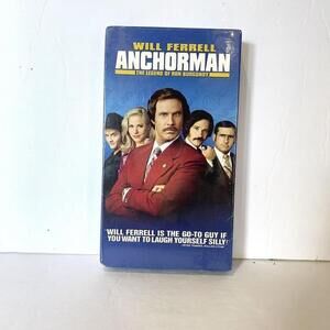 Anchorman The Legend of Ron Burgundy (VHS, 2004) FACTORY SEALED Will Ferrell